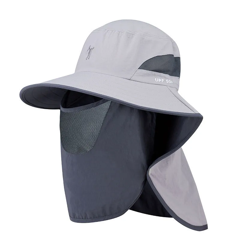 Outdoor sun protection waterproof anti-mosquito cap