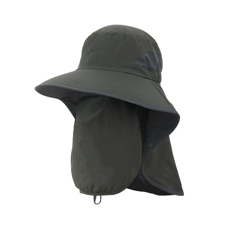 Outdoor sun protection waterproof anti-mosquito cap