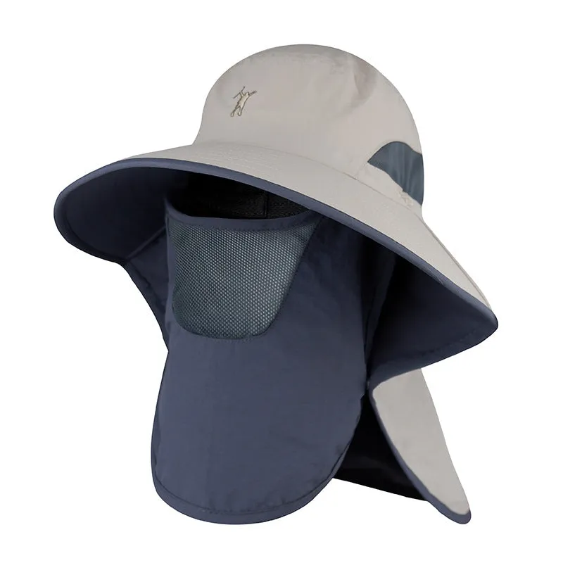 Outdoor sun protection waterproof anti-mosquito cap