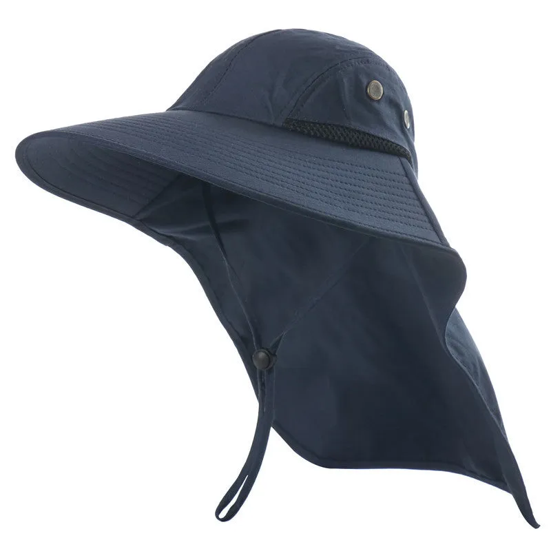 Outdoor sun protection waterproof anti-mosquito cap