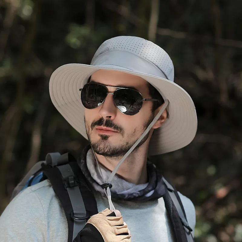 Outdoor sun protection waterproof anti-mosquito cap