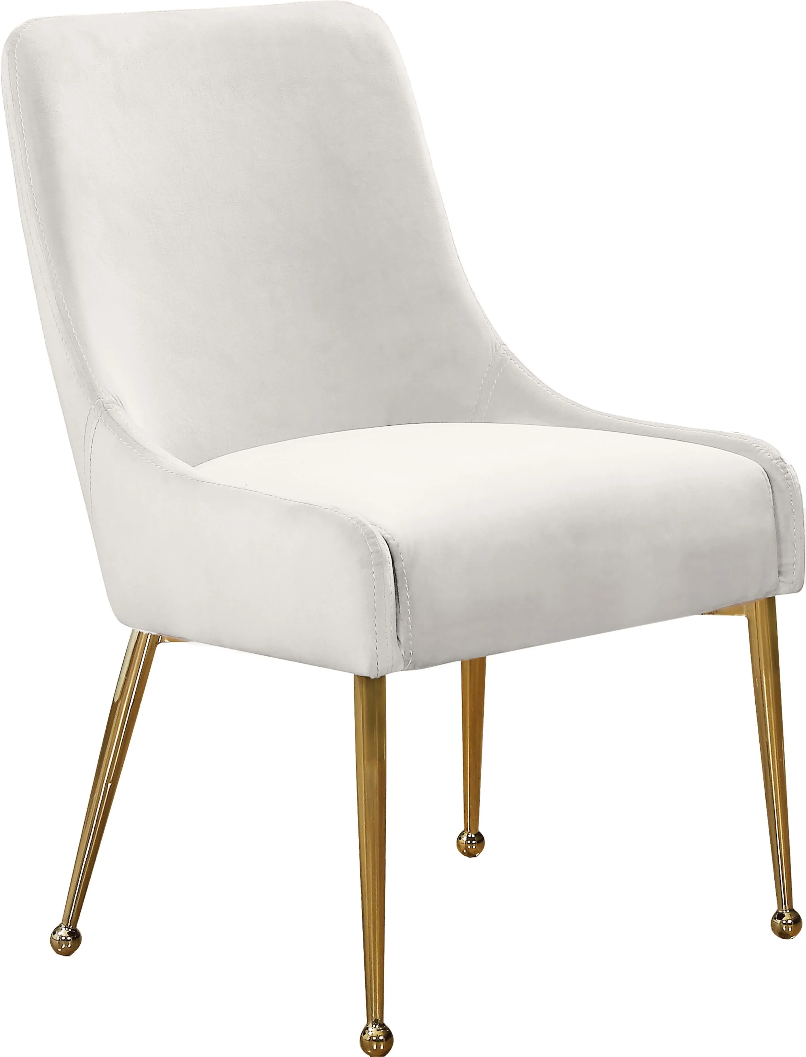 Owen Cream Velvet Dining Chair