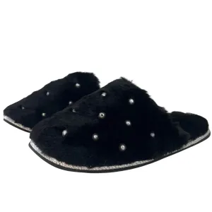 Pia Rossini Jasmin Slippers - Black