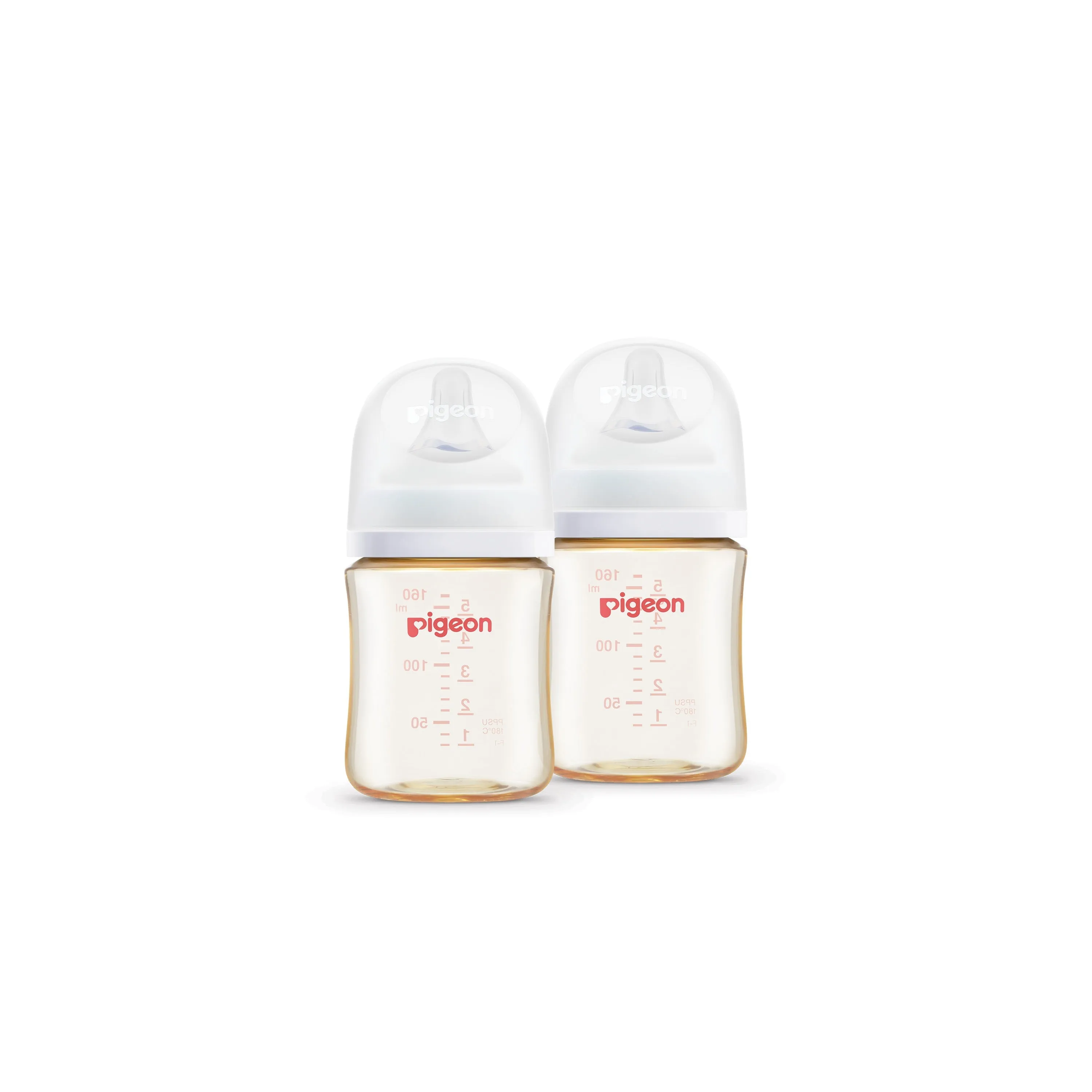 Pigeon Softouch Bpp Nursing Bottle Ppsu Twin Pack Logo - 160ml