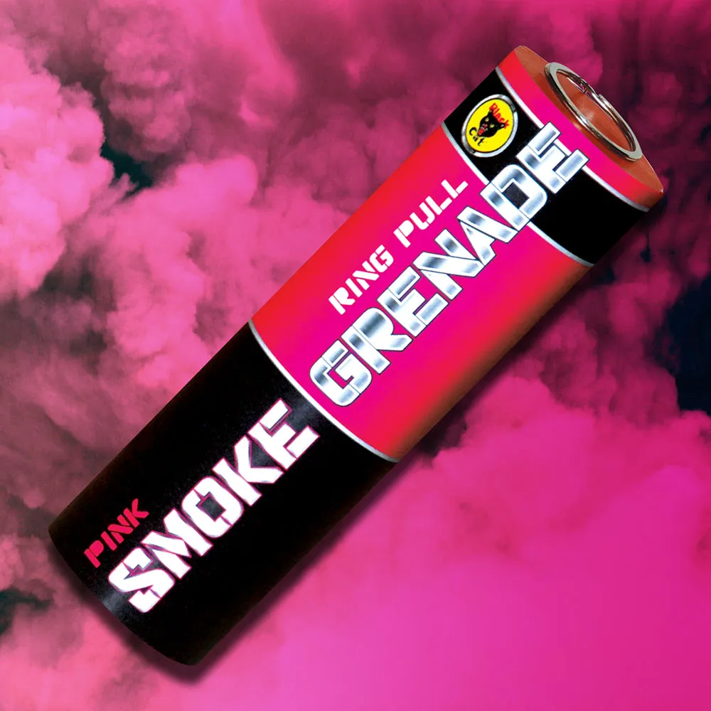 Pink Smoke Bomb
