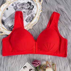 Plus Size Seamless Sexy Open Cup Bra for Maternity Clothes Pregnancy Women Front Closure Breastfeeding Underwear Nursing Bras