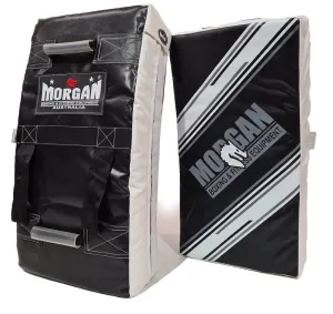 PROFESSIONAL HEAVY DUTY LARGE CURVED PUNCH KICK STRIKE & HIT SHIELD MMA KICK BOXING PAD