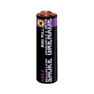 Purple Smoke Bomb
