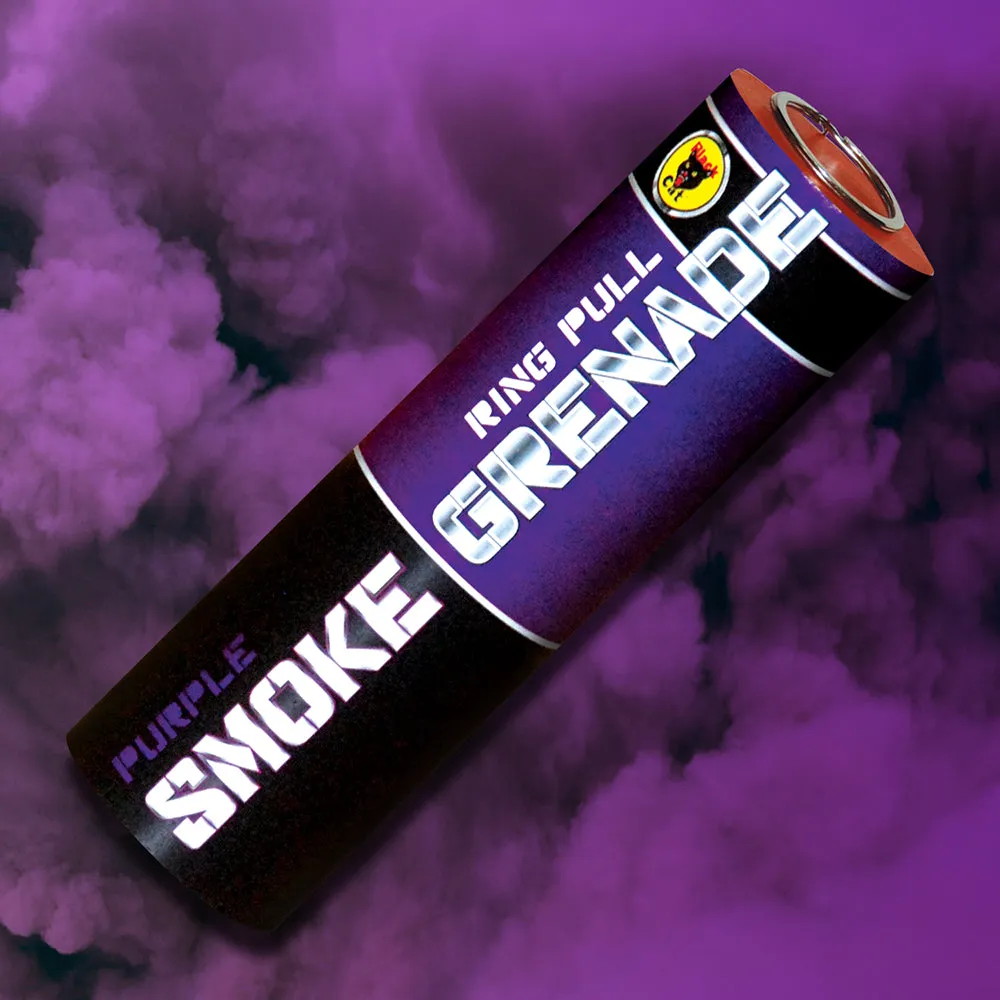 Purple Smoke Bomb