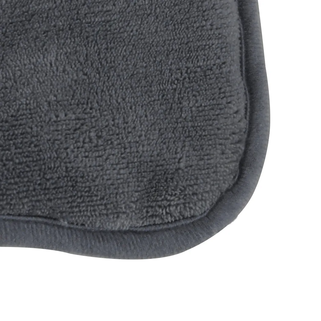 Quilt Doona Comforter Blanket Velvet Winter Warm Queen Bedding Grey