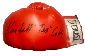Randall Craig "Tex" Cobb Signed Authentic Autograph RARE Boxing Glove, Certified