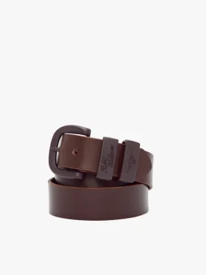 R.M. Williams Drover Belt - Chocolate