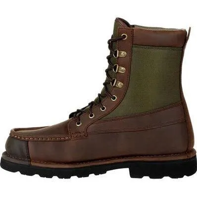 Rocky Men's Upland 8" Soft Toe WP Outdoor Boot -Brown- RKS0486