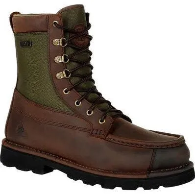 Rocky Men's Upland 8" Soft Toe WP Outdoor Boot -Brown- RKS0486