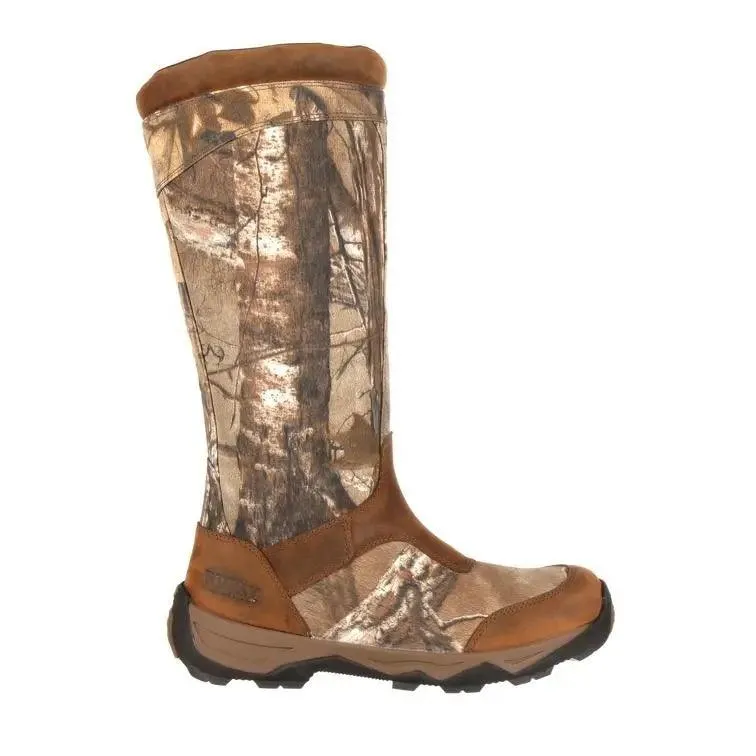 Rocky Snakeproof Waterproof Realtree Camo Side-Zip Men's Hunting Boot RKS0243