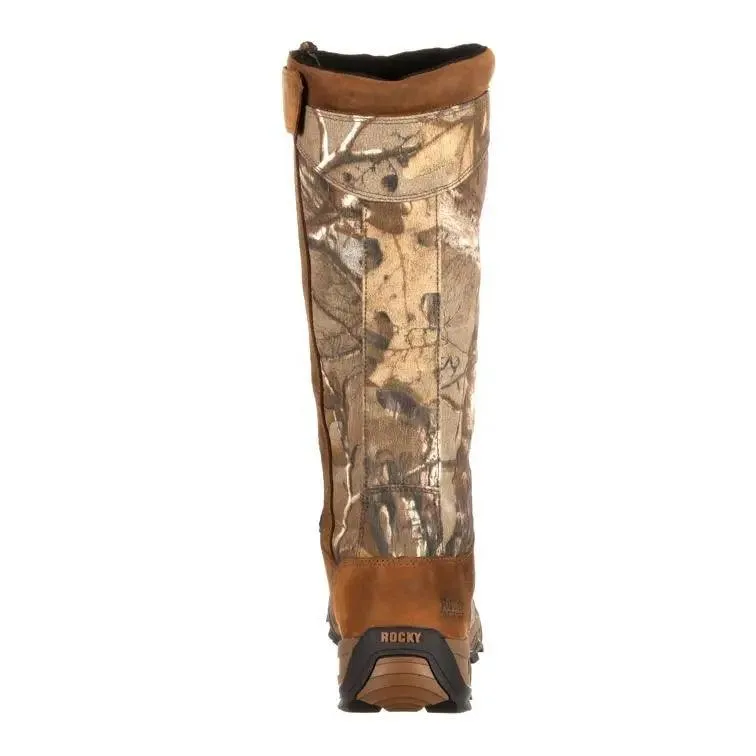 Rocky Snakeproof Waterproof Realtree Camo Side-Zip Men's Hunting Boot RKS0243