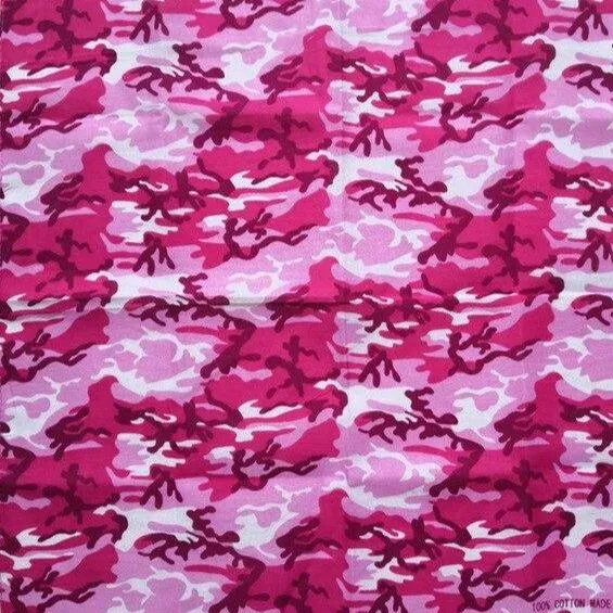 Rosa Camouflage Bandana