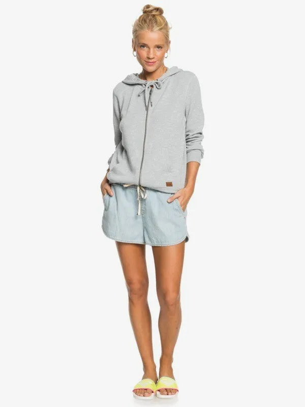 Roxy Womens Back To The Beach Denim Beach Shorts