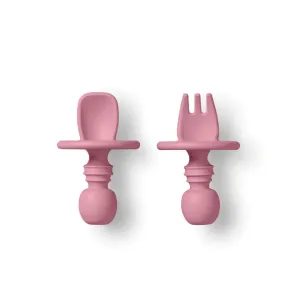 Saro Baby Anti-Chocking Training Utensil Set - Blossom
