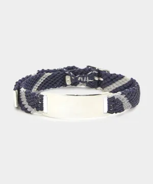 Scosha Id Belt Bracelet in Navy