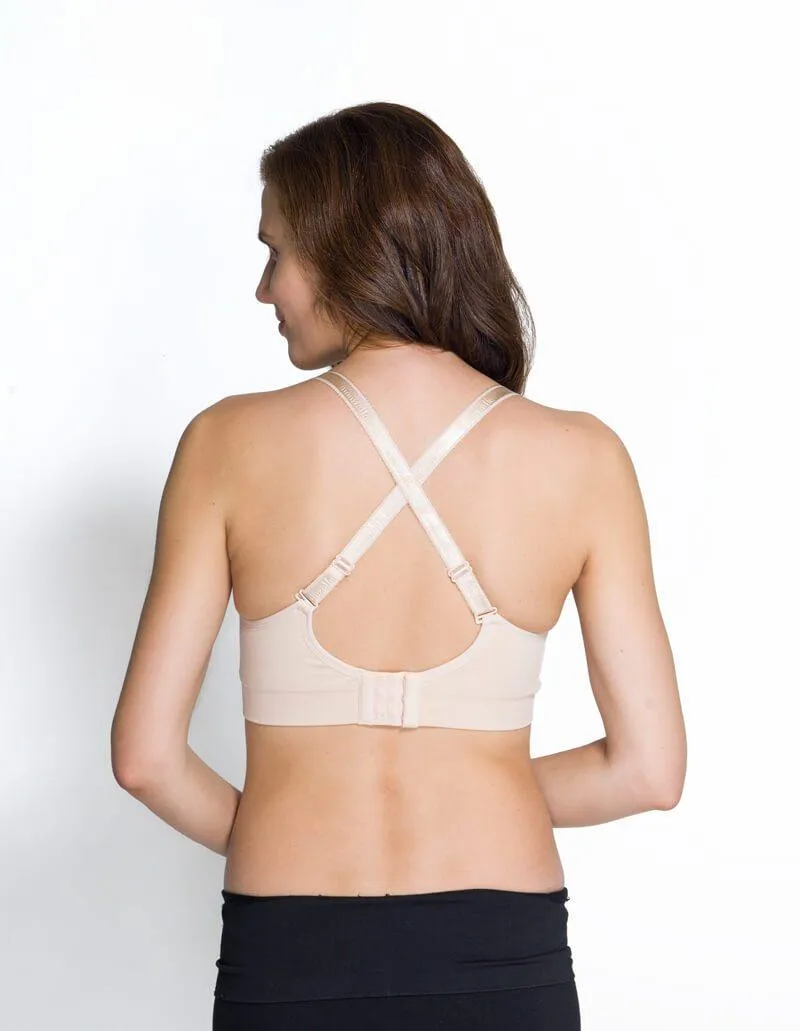 Seamless nursing bra - XS & S left