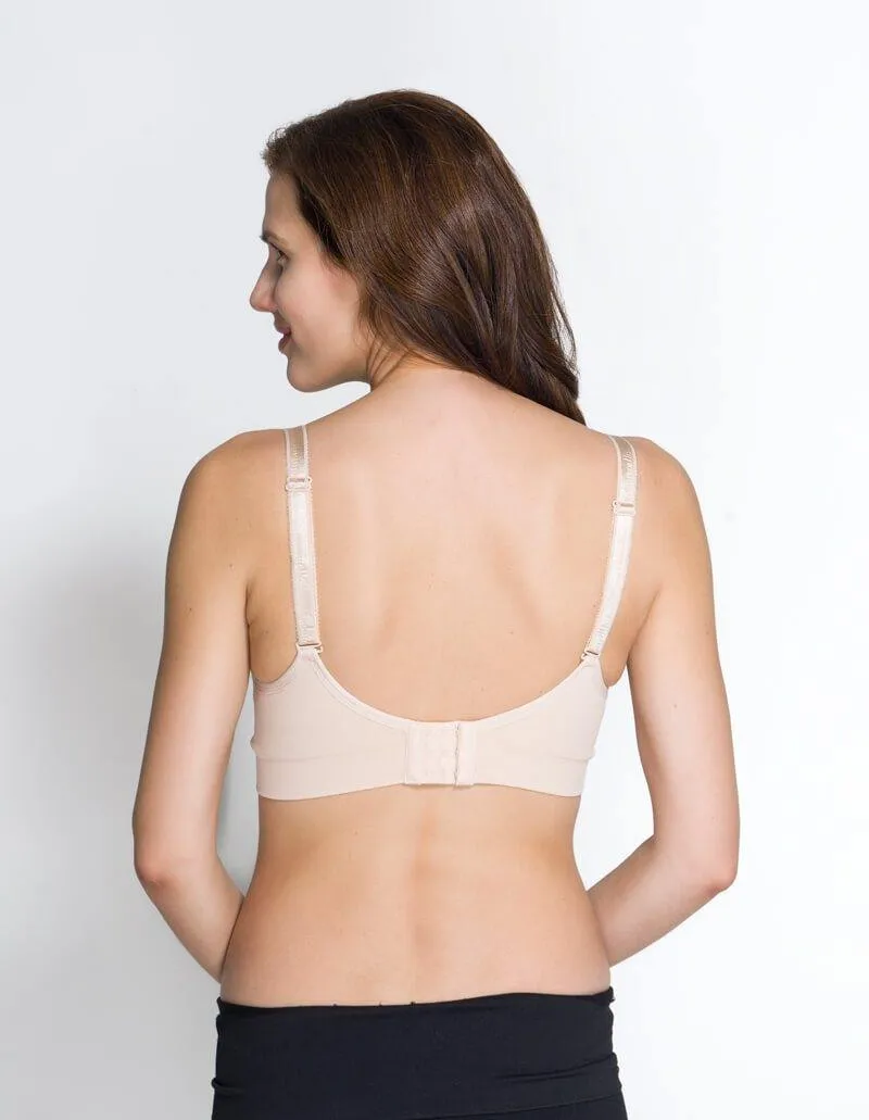 Seamless nursing bra - XS & S left