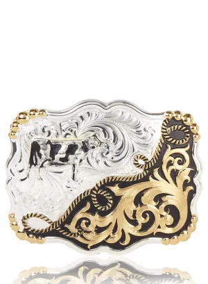 Silver belt buckle  Holstein