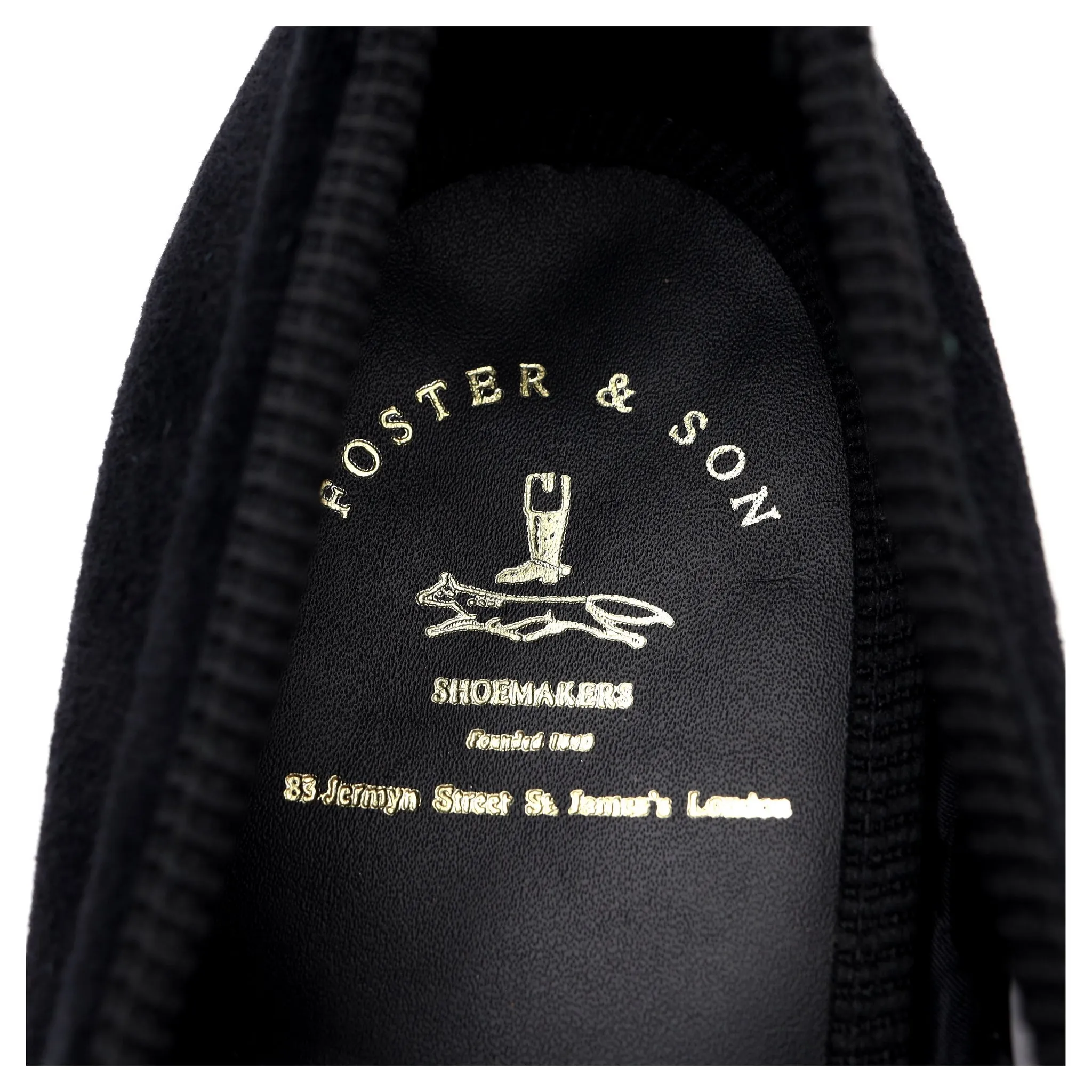 'Skull & Crossbones' Black Velvet Slippers UK 9.5
