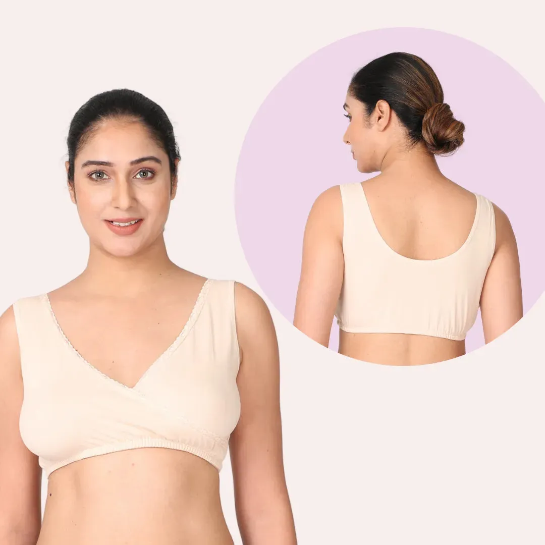 Sleep Nursing Bra | Easy Access For Feeding | Skin Friendly