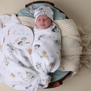 Snuggle Hunny Kids - Organic Muslin Wrap | Dog Park