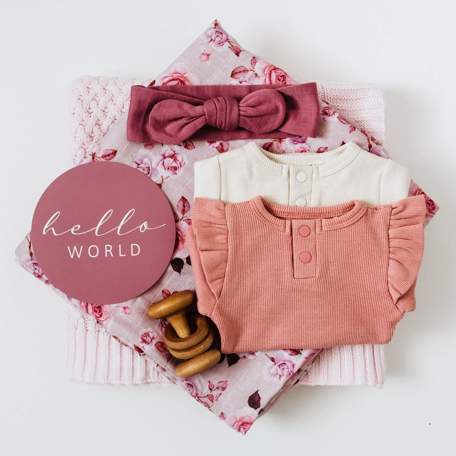 Snuggle Hunny Organic Cotton Muslin Wrap - Blossom