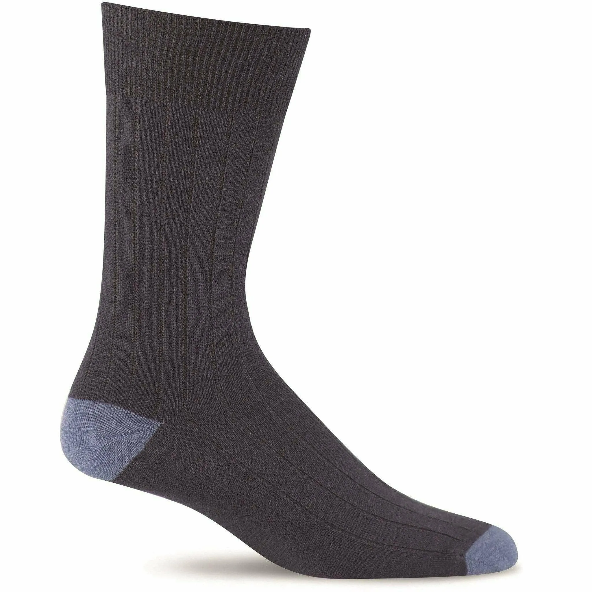 Sockwell Mens Chelsea Rib Essential Comfort Crew Socks