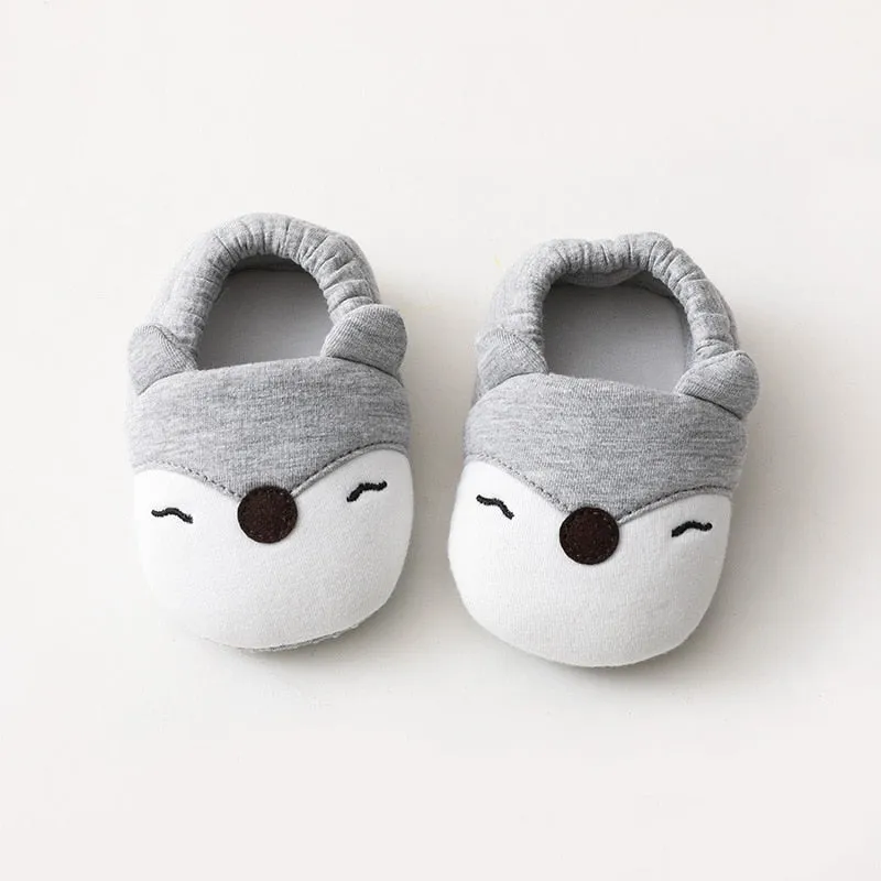 Soft Sole Animal Slippers