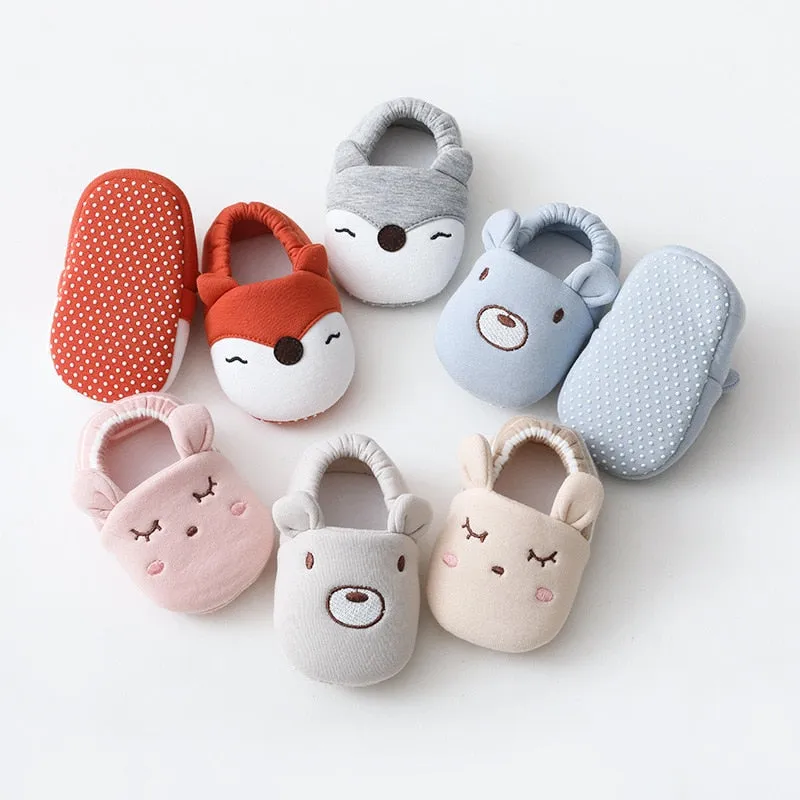 Soft Sole Animal Slippers