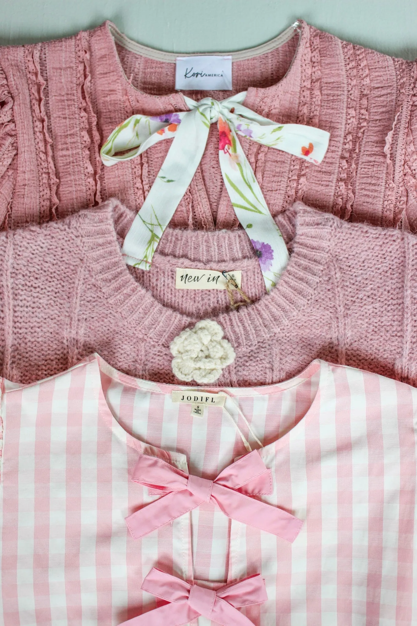 Spring Romance Peplum Top • Dusty Rose
