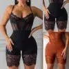 Strappy Low-Cut Lace Shapewear