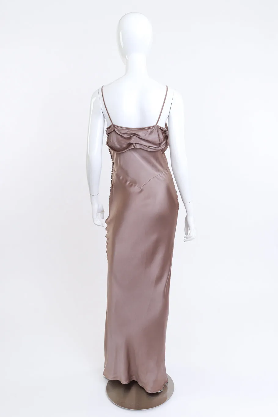 Strappy Ruched Bow Dress