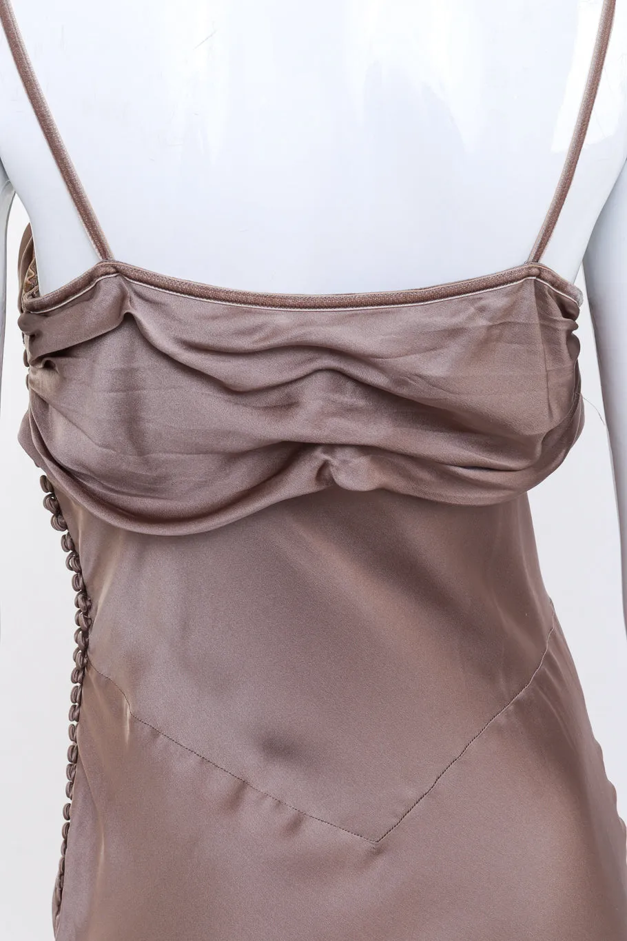 Strappy Ruched Bow Dress