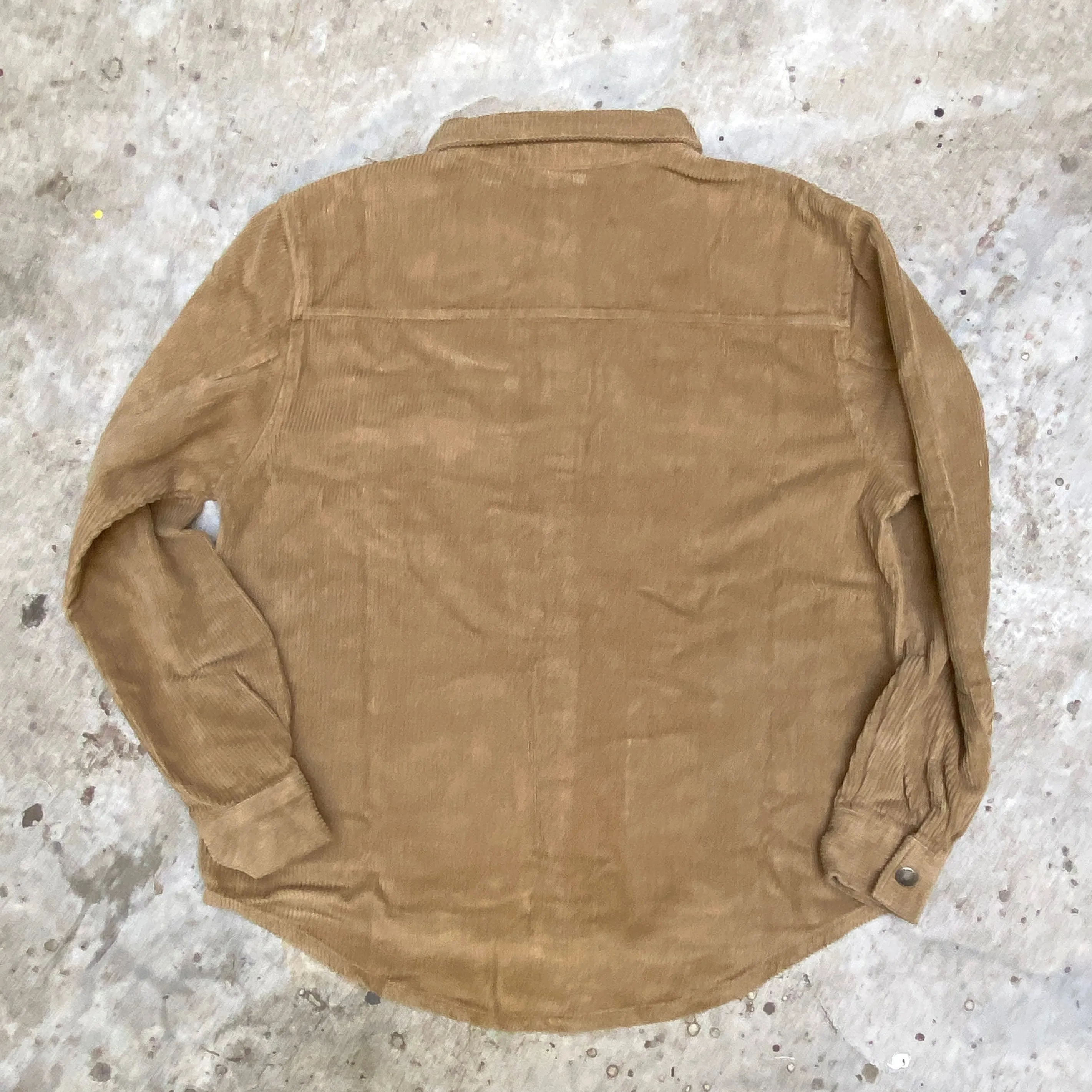 SURFACE LONG SLEEVE OVERSHIRT - PUTTY