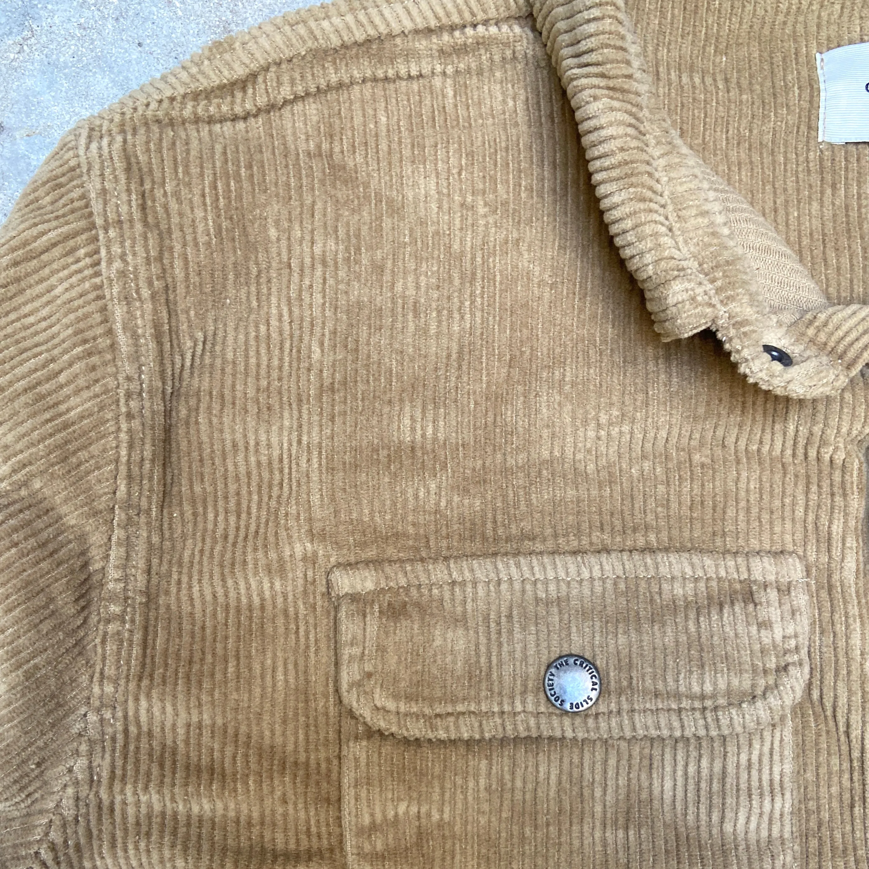 SURFACE LONG SLEEVE OVERSHIRT - PUTTY
