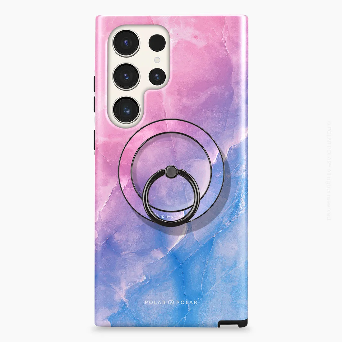 Sweet Rainbow - Black MagSafe Phone Grip and Ring Holder Stand
