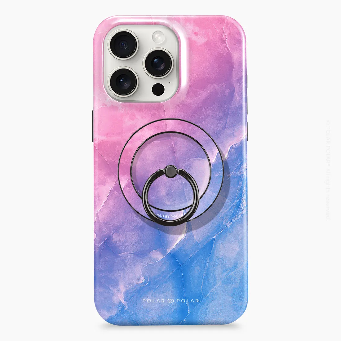 Sweet Rainbow - Black MagSafe Phone Grip and Ring Holder Stand