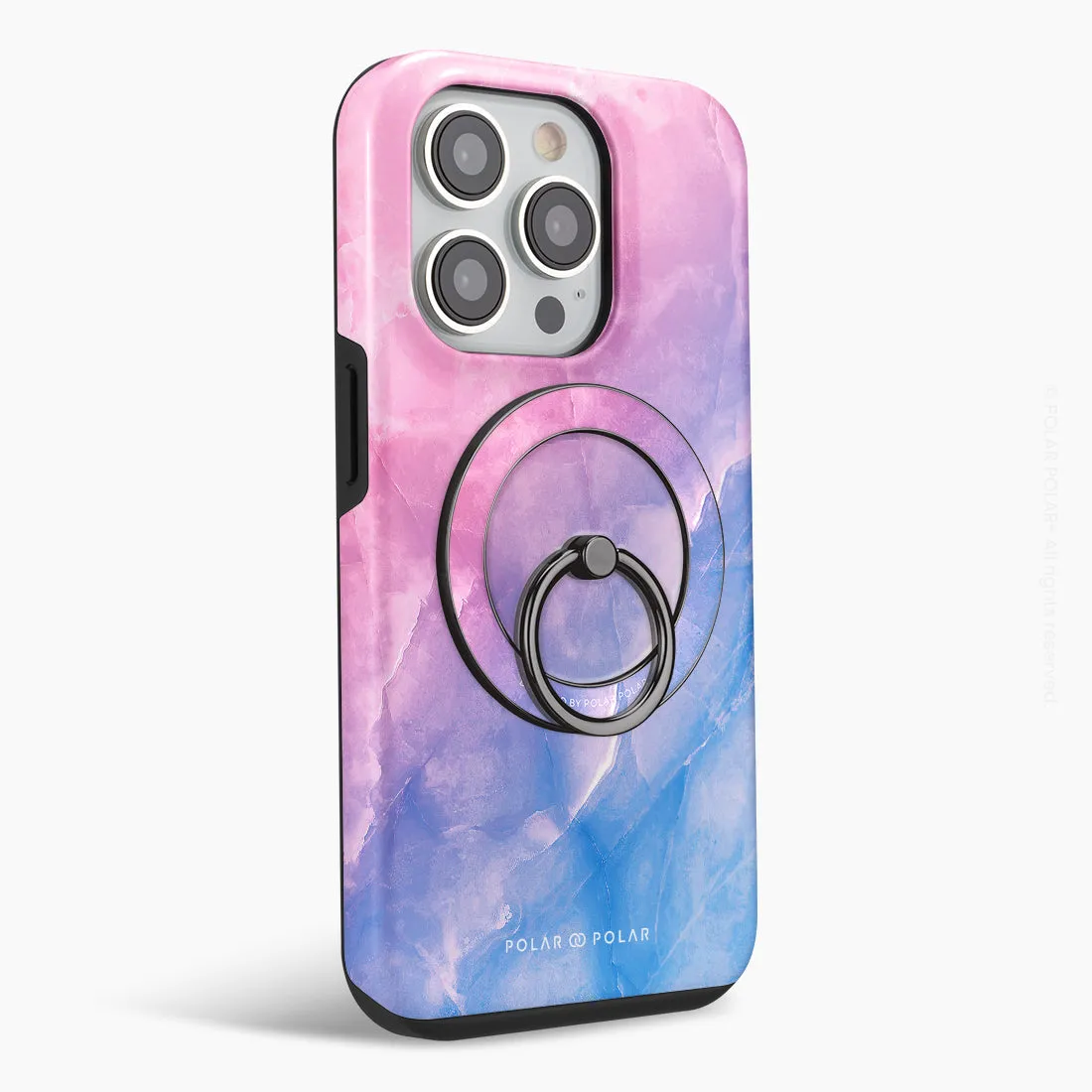 Sweet Rainbow - Black MagSafe Phone Grip and Ring Holder Stand