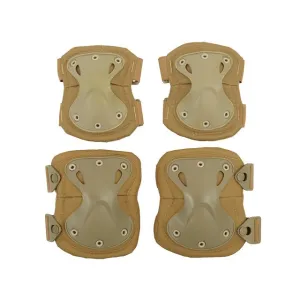 Tactical Knee & Elbow Pads Set - Tan