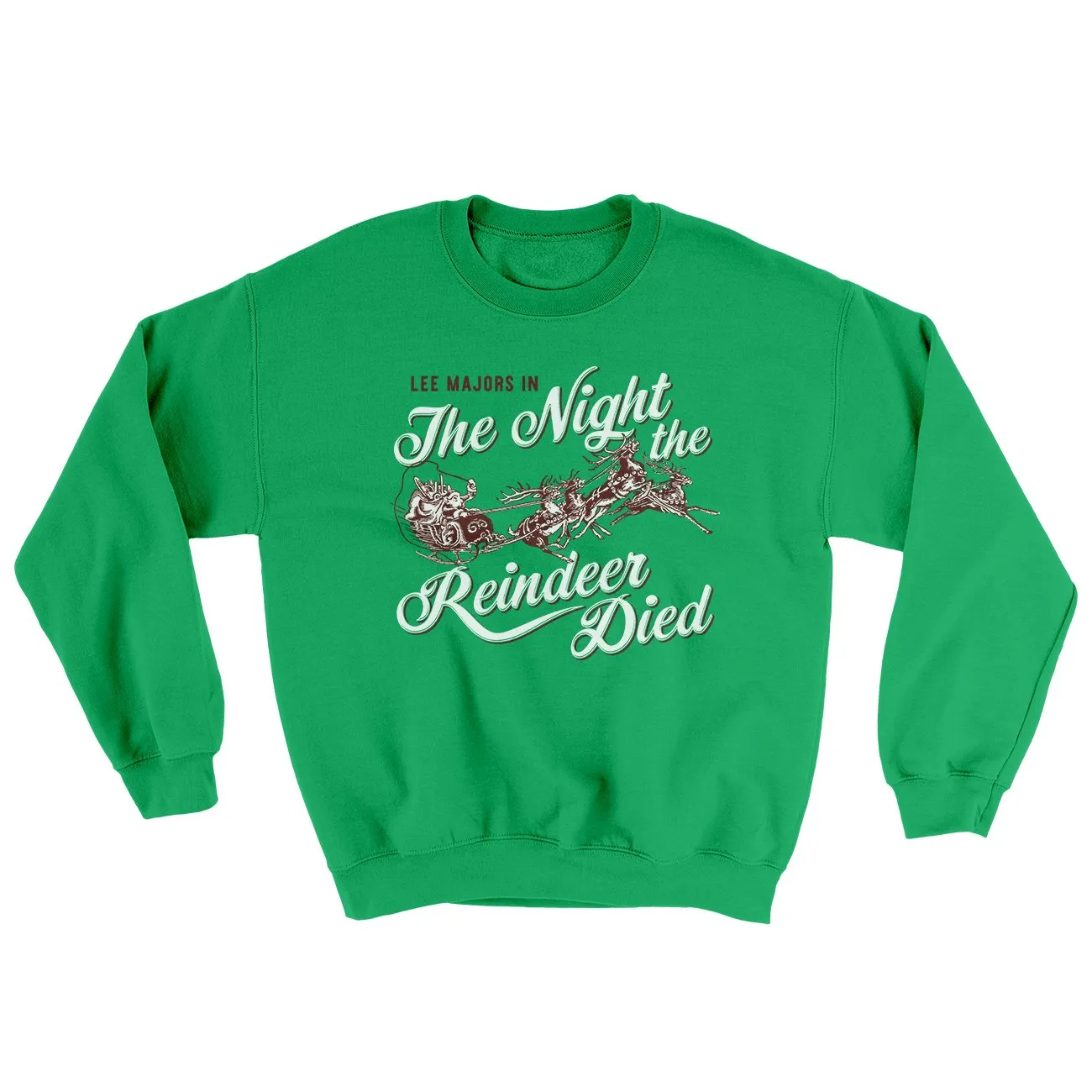 The Night The Reindeer Died Ugly Sweater