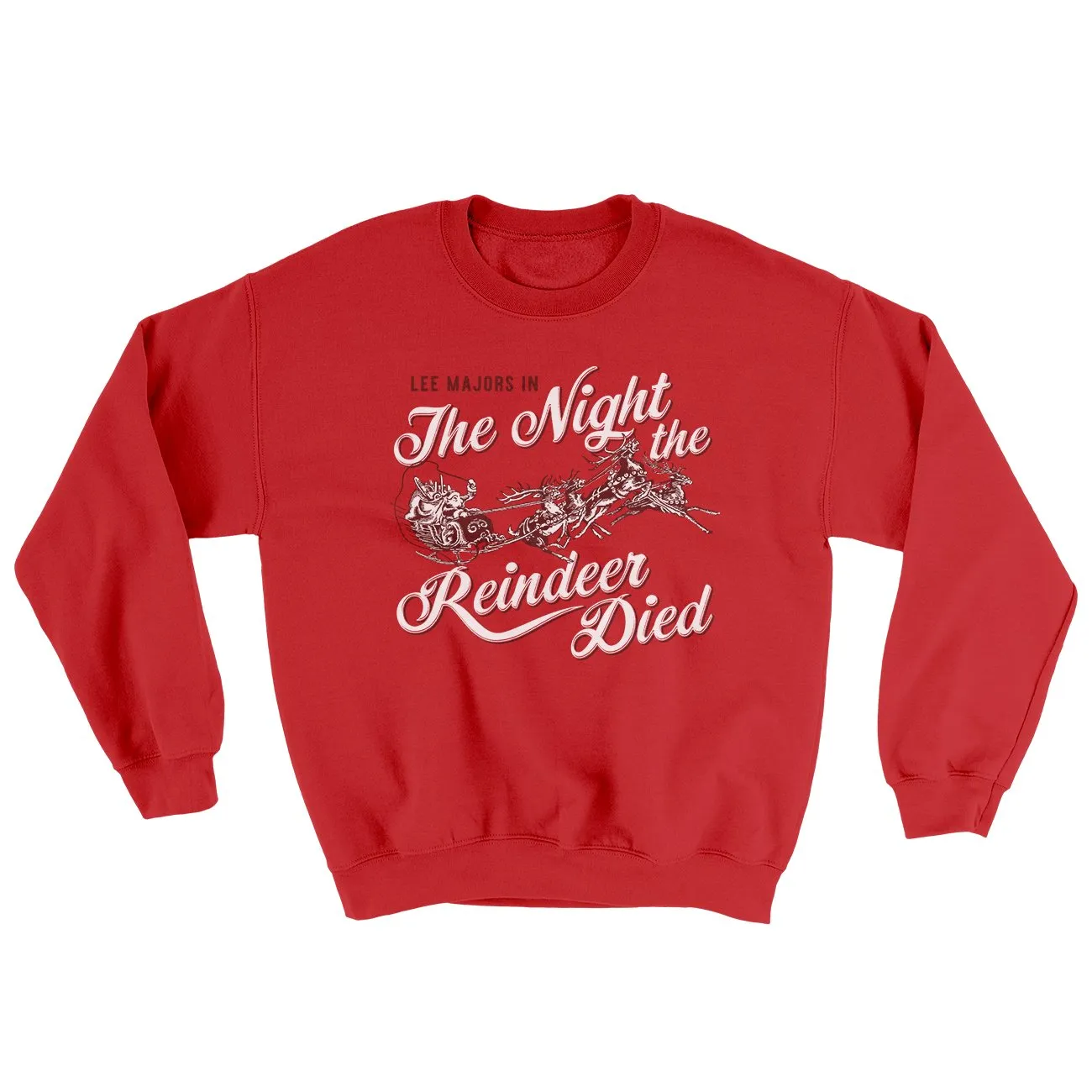 The Night The Reindeer Died Ugly Sweater