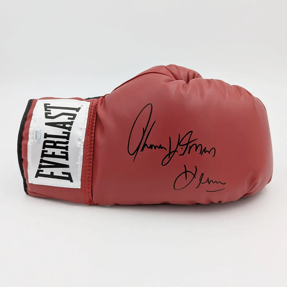 Thomas "Hitman" Hearns Autographed Boxing Glove
