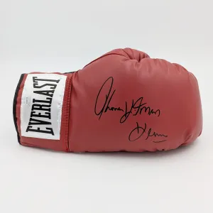 Thomas "Hitman" Hearns Autographed Boxing Glove