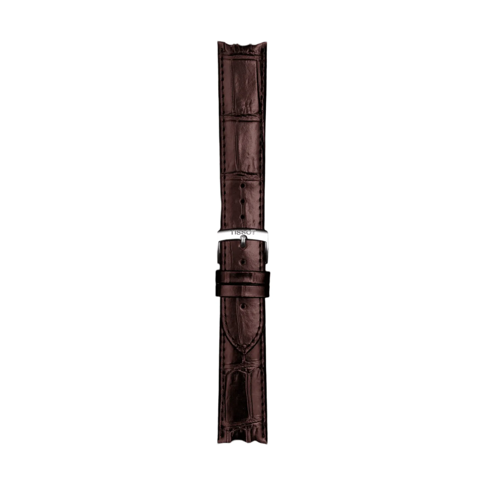 Tissot Official Brown Leather Strap Lugs 20 mm T852043013