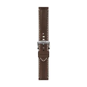 Tissot Official Brown Leather Strap Lugs 22 mm T852044980